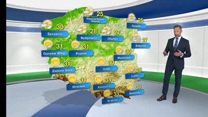 Prognoza pogody na TVN Meteo (13. 08. 2025)