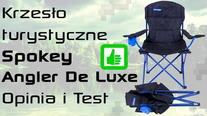 Fotel krzesło turystyczne Spokey Angler De Luxe - Opinia