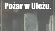 Pożar w Ułężu.  Nie żyje jedna osoba