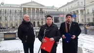 Moja wypowiedź na konferencji przed ratuszem w sprawie tzw.  strefy czystego transportu