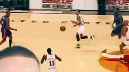 Derrick Rose był prze kotem! #shorts #dunk #nba