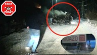 Dachowanie 14-latka w Dacii na drodze publicznej w Chochołowie.  STOP PIRAT