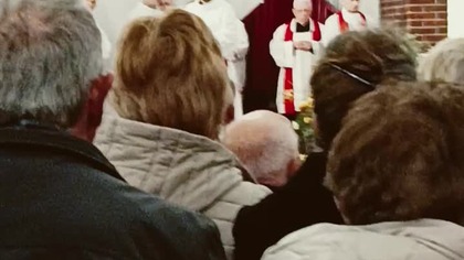 Liturgia Męki Pańskiej - Wielki Piątek z SK.  Sharp narratorem, Zmysło Krzyż trzymał - Koszalin.