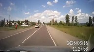 Napaleniec przy drodze