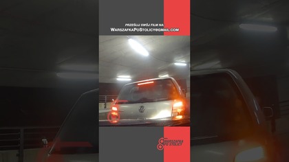 Zostawiacie większy odstęp na podjazdach? #warszawa #kierowca #kolizja