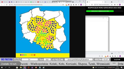 Wczesne ostrzeżenie przed trzęsieniem ziemi około 11:27 w dniu 28 sierpnia 2021 roku
