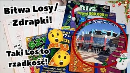 Zdrapmasy Lotto  16  Losy VS Zdrapki!  W końcu jakaś wyrównana walka! 