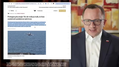 Nie Było Powodu do Ataku na Iran! - Tomasz Piekielnik (02.03.2026)