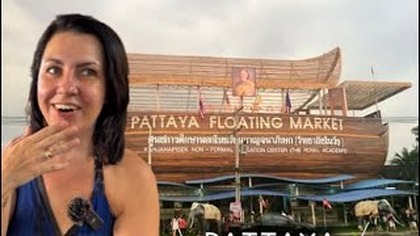 PŁYWAJĄCY TARG W PATTAYA! FLOATING MARKET PATTAYA! TAJLANDIA!