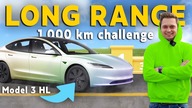 Tesla Model 3 LONG RANGE vs.  BAZOWA na trasie 1000 km! WARTO DOPŁACIĆ DO LONG RANGE? Czas przejazdu