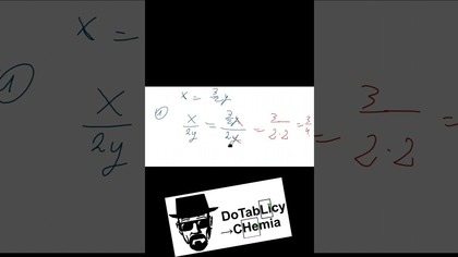 SZYBCIEJ NIŻ TWÓJ STARY, ALGEBRA(RÓWNOWAGA) #short #shorts #chemistry #chemia #cke #umed #matura