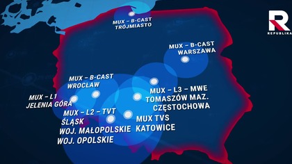 Zasięg TV Republika