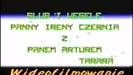 Wideofilmowanie (intro do filmu ze ślubu, 1994)