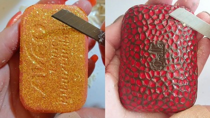 Soap Carving ASMR Relaxing Sounds no talking Satisfying ASMR Video