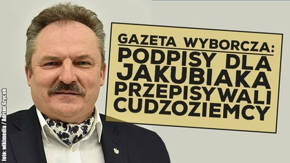 Poważne wątpliwości co do autentyczności podpisów na listach poparcia Marka Jakubiaka