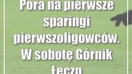 Pora na pierwsze sparingi pierwszoligowców.  W sobotę Górnik Łęczna zagra z Motorem Lublin