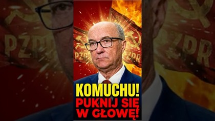 MOCNA ODPOWIEDŹ DLA CZARZASTEGO!  Matecki: Puknij się w komunistyczną głowę!