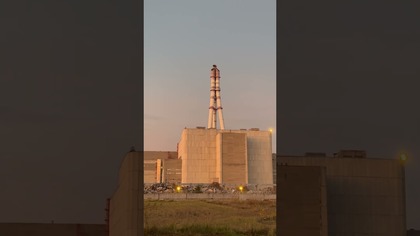 Wyburzono halę awaryjnych generatorów (Litwa) #news #shorts #Ignalinos #ElektrowniaAtomowa #Litwa