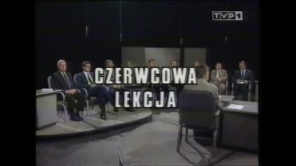 Jedynka - Program Czerwcowa lekcja z 27 lipca 1995 roku