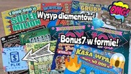 Zdrapki Lotto #798 Kasa X10 jeszcze raz!  Bonus 7 dalej w formie! 