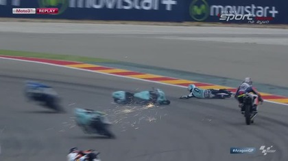 Moto 3 Aragon Crush
