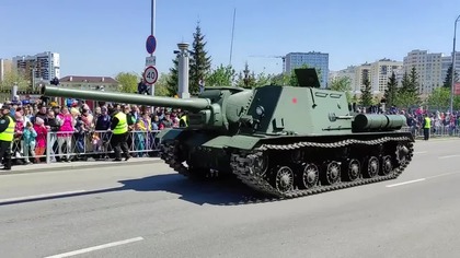 9. 05. 2023 Rosyjski sprzęt pancerny z II WŚ (Wierchniaja Pyszma)