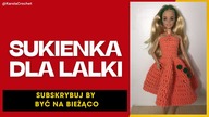 TUTORIAL NA SUKIENKĘ DLA LALKI NA SZYDEŁKU #539