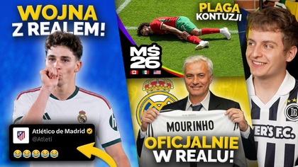 Atletico WYŚMIAŁO OFERTĘ Realu za Juliana Alvareza! Mourinho w REALU! Kolejne KONTUZJE przed MŚ