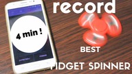 Longest spinning fidget spinner - world record!!!