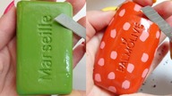 Soap Carving ASMR Relaxing Sounds no talking Satisfying ASMR Video