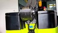 relocation of a production line element - a Kevlar fiber cutting machine weighing 3. 5 tons