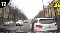 Blokowanie pasa ruchu