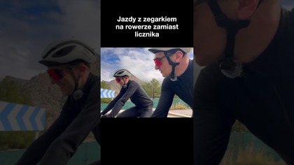 Dlaczego nie powinno się jeździć na rowerze z zegarkiem zamiast licznika #kolarstwo #cycling