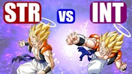 eza INT vs eza STR GOGETA Dokkan Battle Porównanie obrażeń