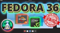 Test Linux Fedora 36 BETA czyli pełny Gnome 42 Libadwaita i GTK4 w akcji.  Real hardware Test