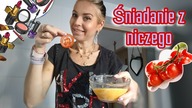 PIĘKNIE NIE WYGLĄDA ALE WYSZŁO PYSZNIE - NIEBIESKIE WĄSY MAKIJAŻ Z DZIECKIEM