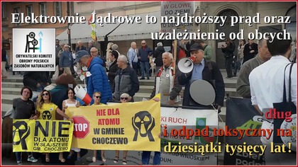 E.J. to najdroższy prąd, uzależnienie od obcych, dziesięciolecia na budowę, dług i odpad toksyczny !