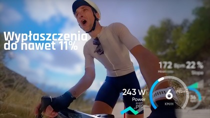 Najgorszy podjazd jaki w tym roku robiłem na rowerze.  5 km i 600 m.