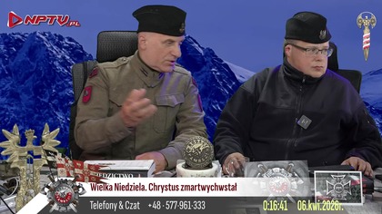 Wielka Niedziela.  Chrystus zmartwychwstał.  5. 4. 2026r.  W.  Olszański, M.  Osadowski Rodacy Kamraci NPTV