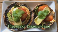 DUŻE BRĄZOWE PIECZARKI FASZEROWANE