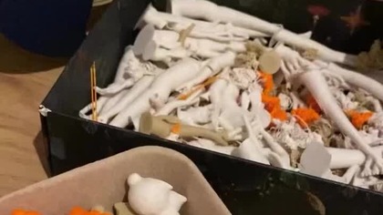 Zajadając się przekąską zapraszam codziennie na film #3dprinting #bambulab #3dprinter #creepypasta
