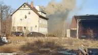 12. 01. 2023r Tak się pali w piecu na ulicy Francuskiej w Zgorzelcu