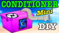 How to make a mini air conditioner / HACK PC FAN