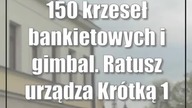 Białą Podlaska.  150 krzeseł bankietowych i gimbal.  Ratusz urządza Krótką 1