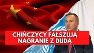 Chińczycy fałszują nagranie z prezydentem Dudą.  MON: To sprawka Rosji