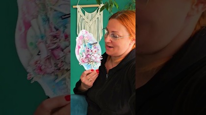 Czy taka praca w 20 minut jest możliwa? #decoupage #mixedmedia #handmade #diy