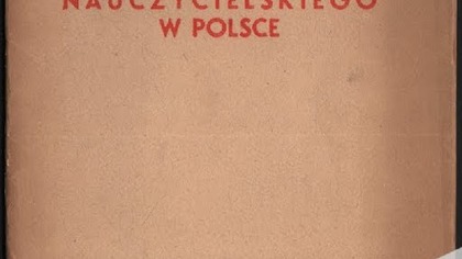O stanowisko zawodu nauczycielskiego w Polsce z 1935 r.