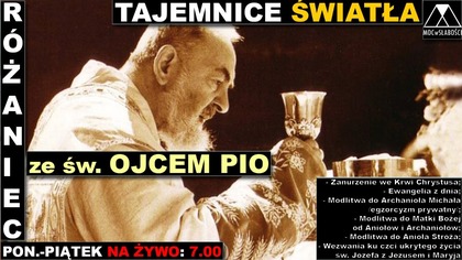 RÓŻANIEC CUDÓW z KRÓLOWĄ POKOJU