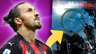 Zlatan Ibrahimovic wybił szybę w klubowym autokarze! | LANDRI #shorts
