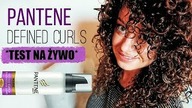 TEST NA ŻYWO  Pianka Pantene, Pro-V, Defined Curls | Curly Madeleine
